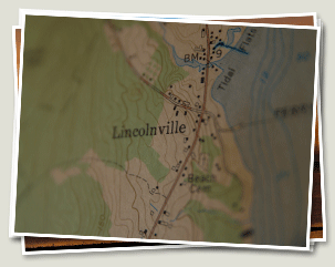 Directions Chart to Lincolnville Maine